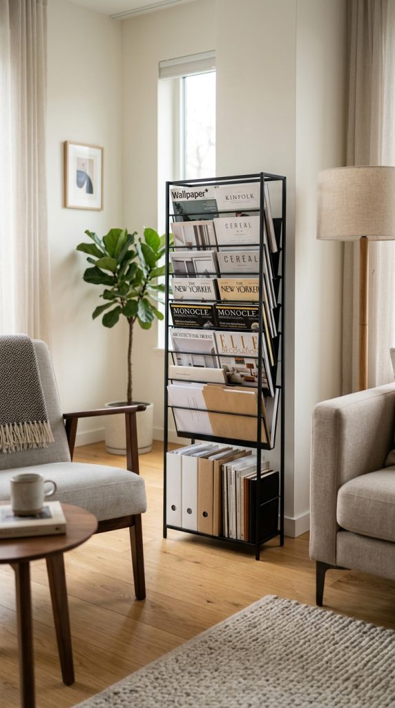 Magazine Rack or File Holder