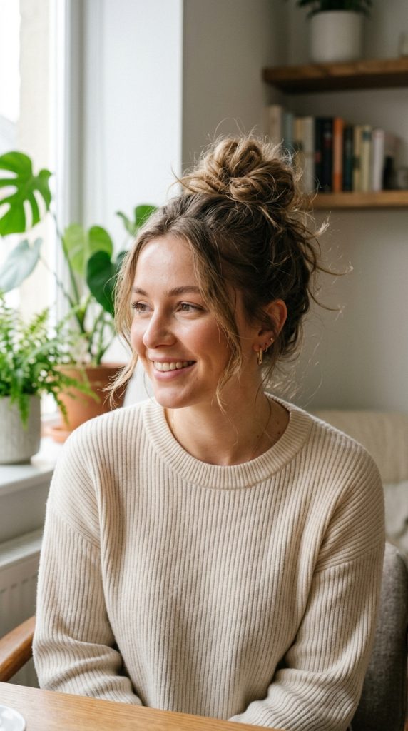 Messy Top Knot