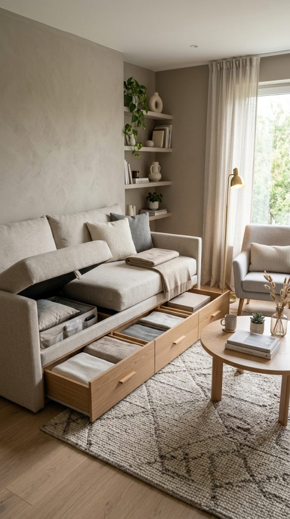 Choose Multi-Functional Furniture