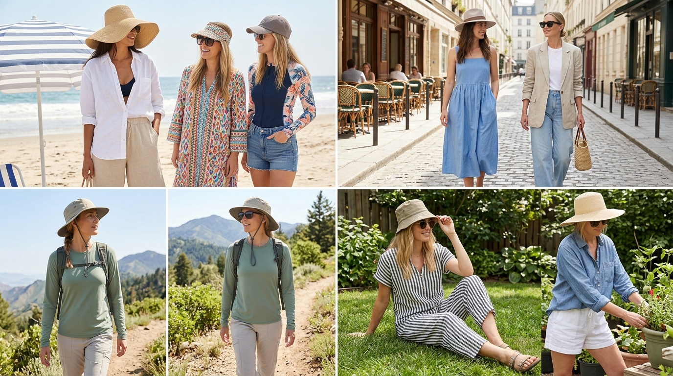 Outfit Ideas for Sun Exposure Days