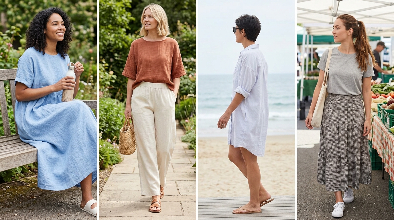 Outfit Ideas for Swollen Summer Days