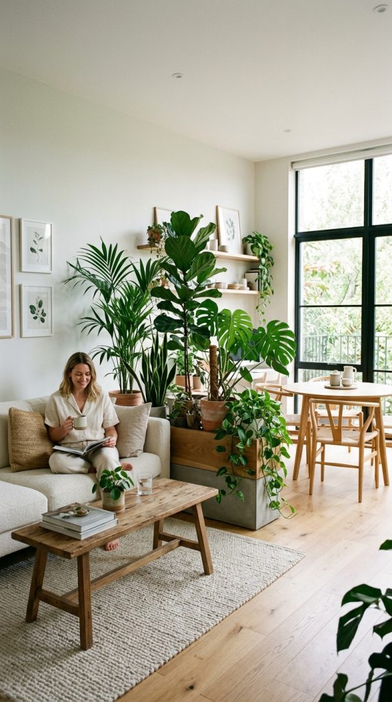 Plant Divider Wall