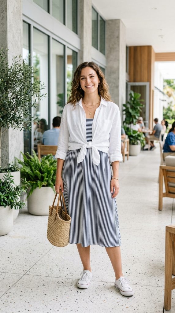 Shirt Over Dress