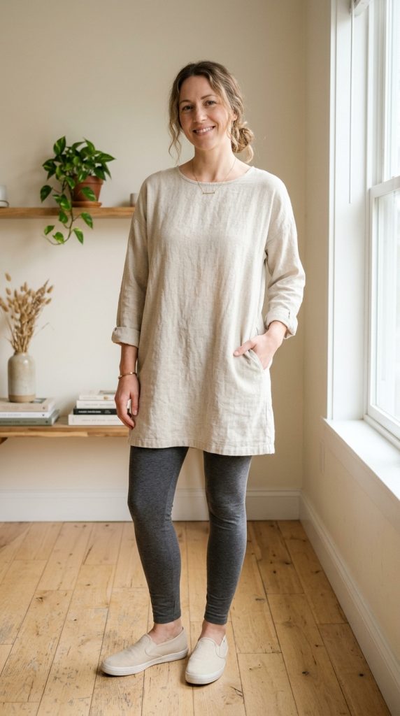 Tunic Top with Leggings