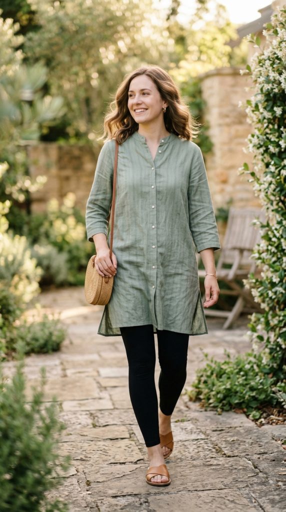 Tunic Top with Leggings