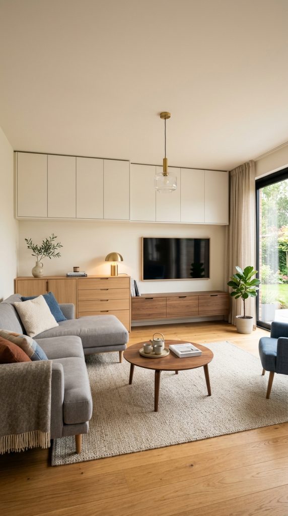 Use Closed Storage Over Open Shelves