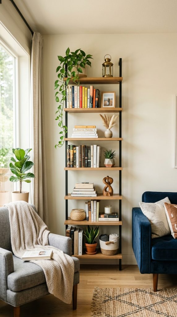 Vertical Bookshelf