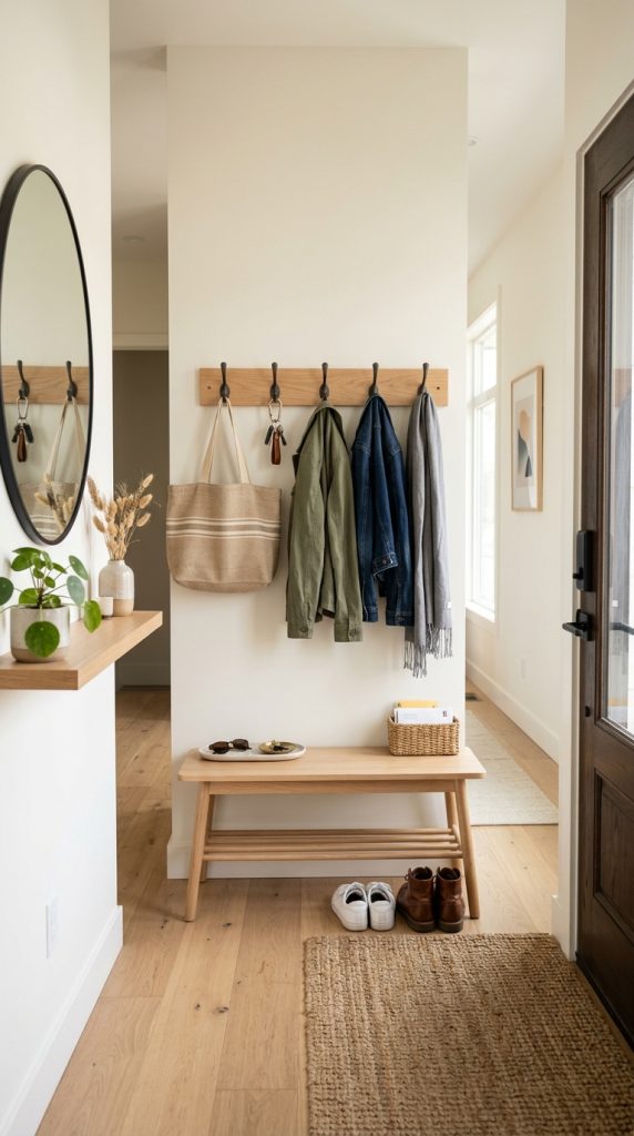 Wall Hooks for Grab-and-Go Items