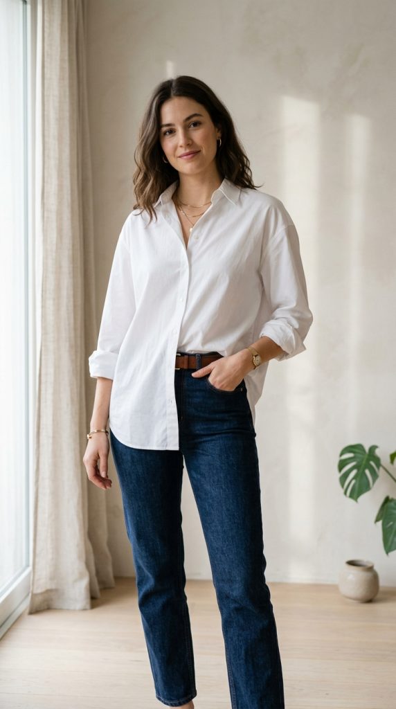 White Shirt, Multiple Styles