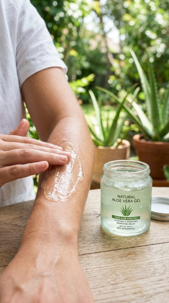 Aloe Vera Cooling Effect