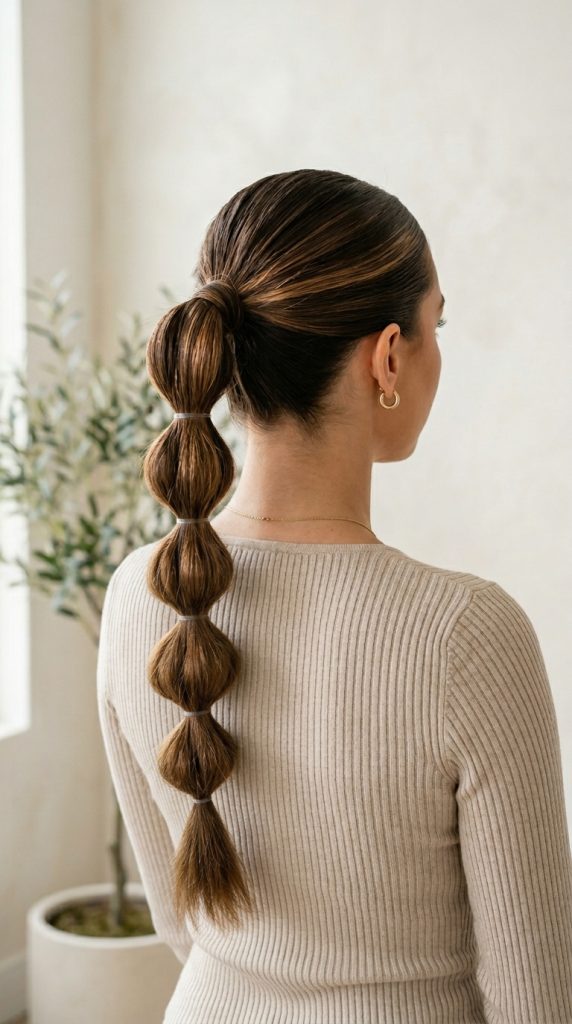 Bubble Ponytail