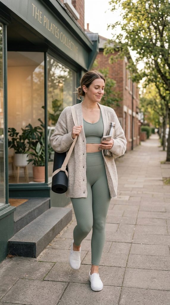 Cozy Post-Workout Layered Outfit