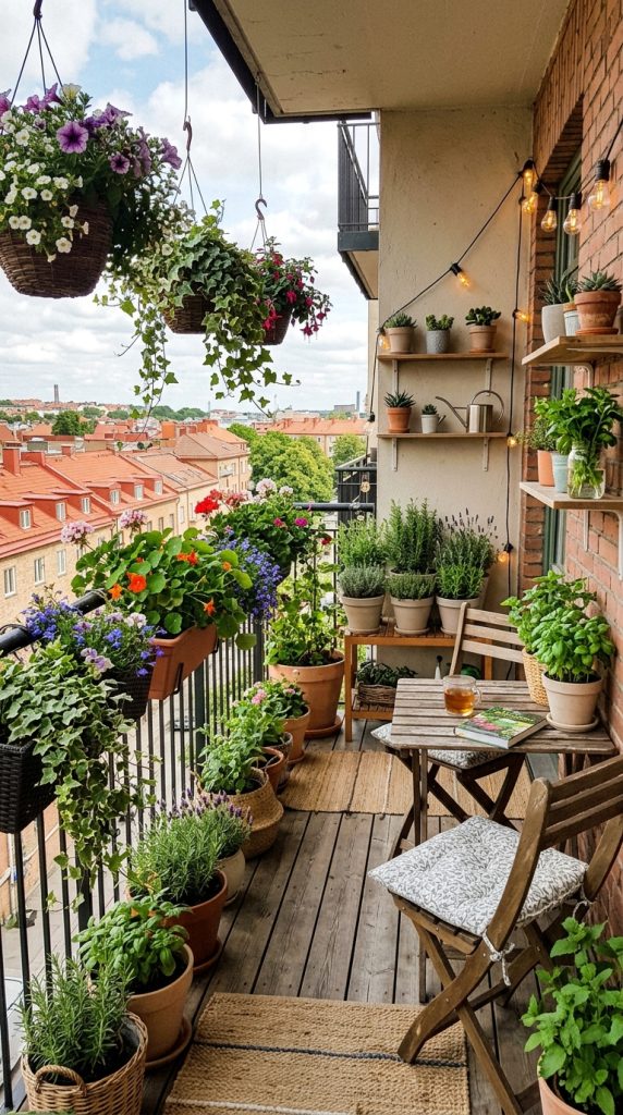 Create a Mini Garden Balcony