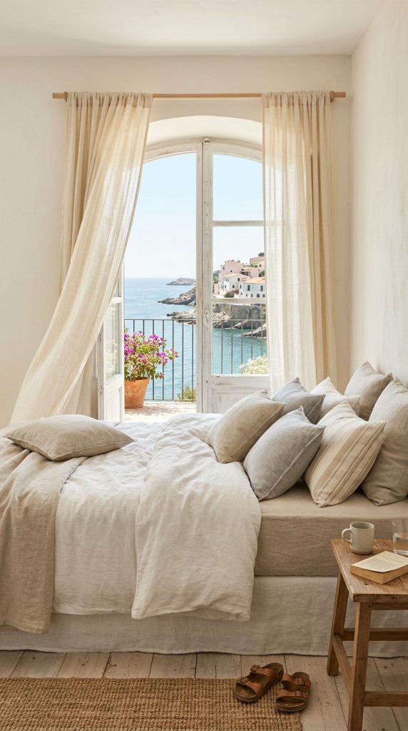Decorate with Natural Linen Fabrics