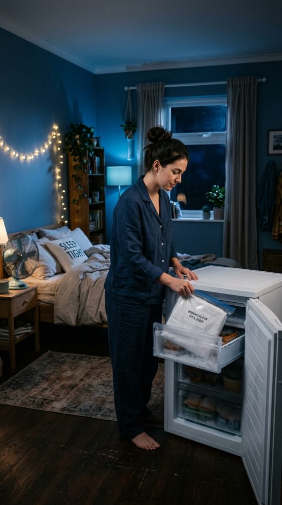 Freeze Your Bedsheets Before Sleeping