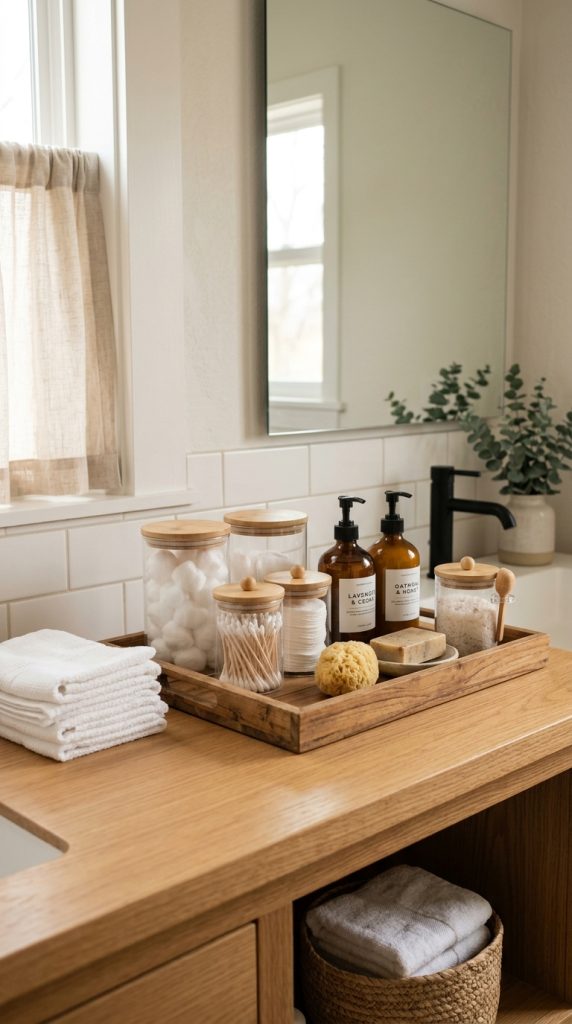 Glass or Wooden Storage