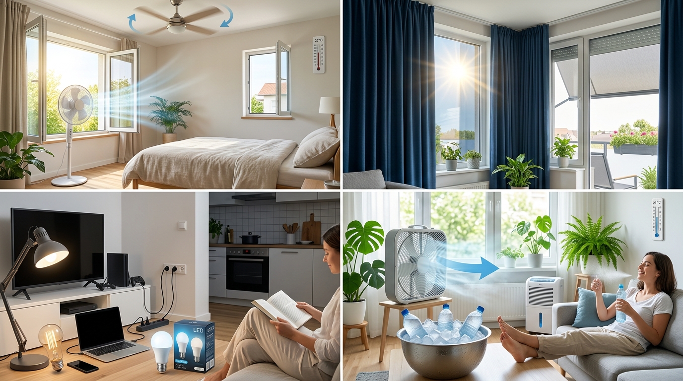 Home Ideas That Reduced Heat in My Room