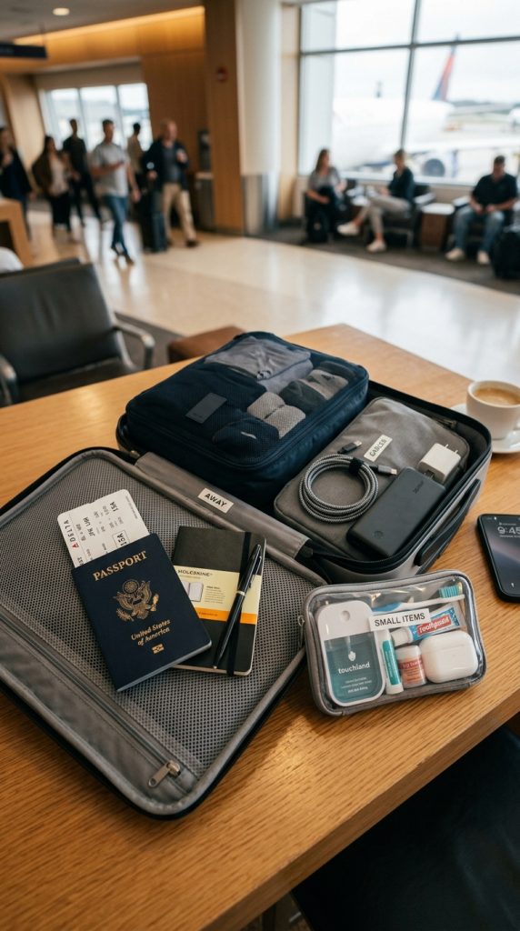 Keep Essentials in Carry-On