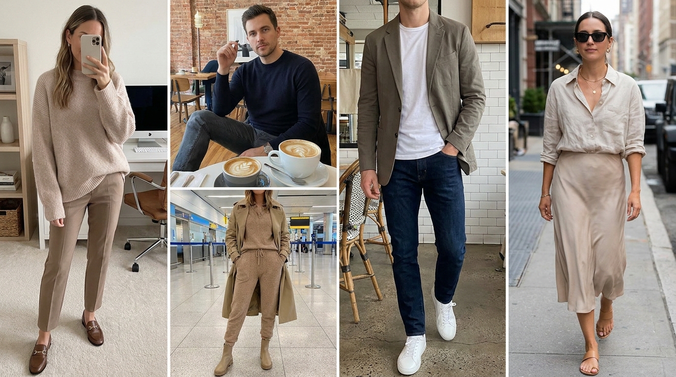 Outfit Ideas That Feel Comfortable but Still Sharp