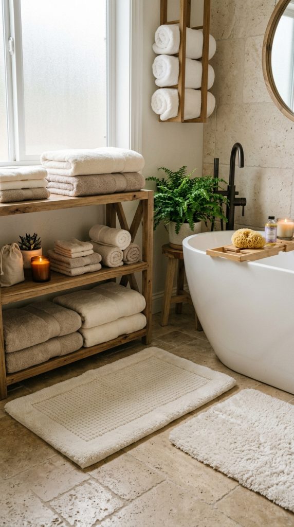 Plush Towels and Textiles