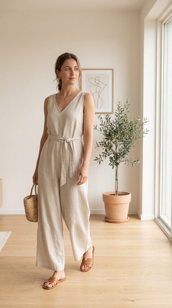 Sleeveless Jumpsuit