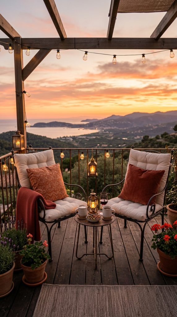 Sunset Lounge Balcony