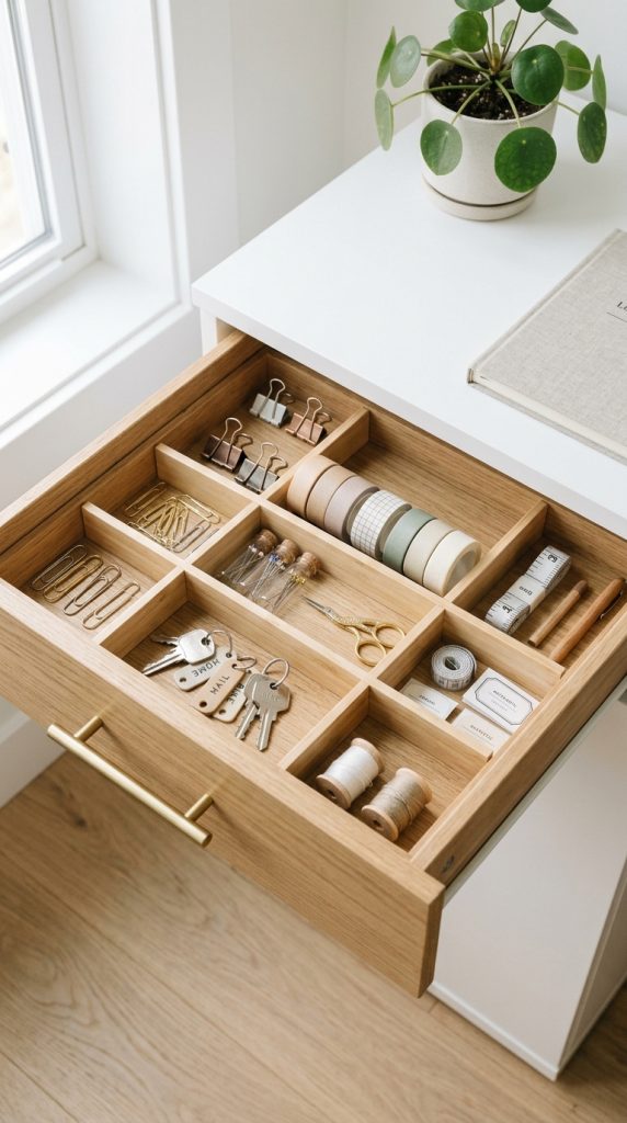 Use Drawer Organizers