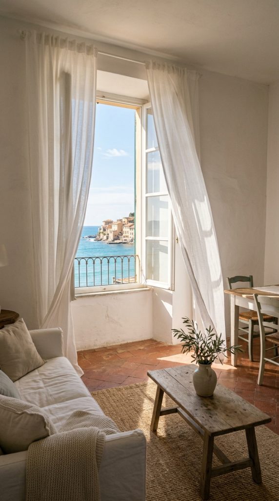 Use Sheer White Curtains