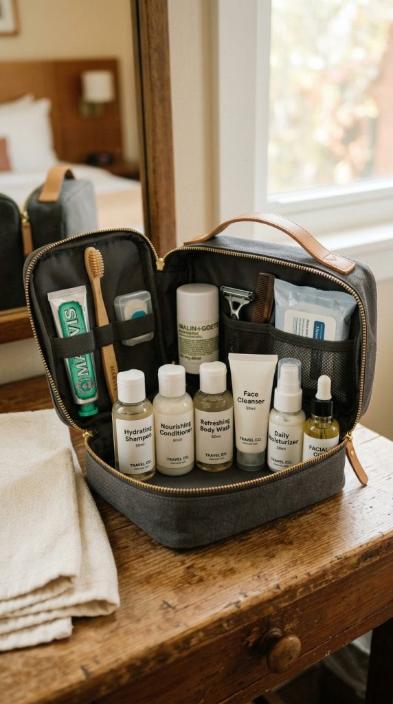  Use Travel-Size Toiletries