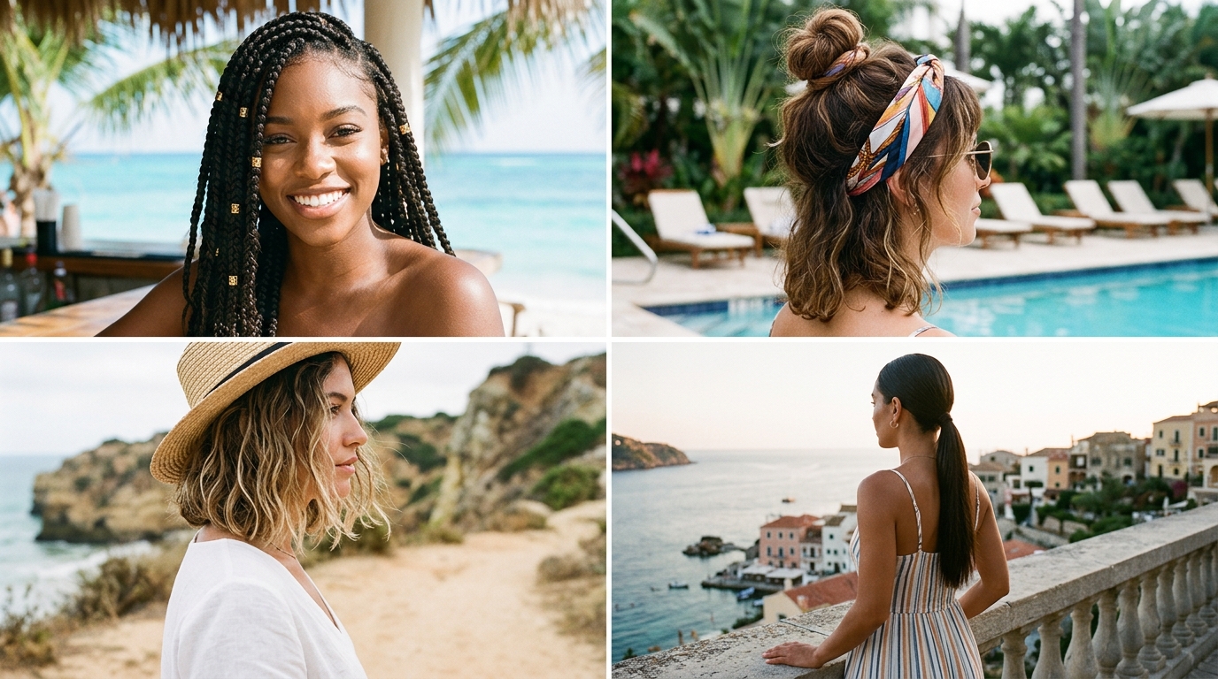 Vacation Hair Ideas for Salty Air and Humidity