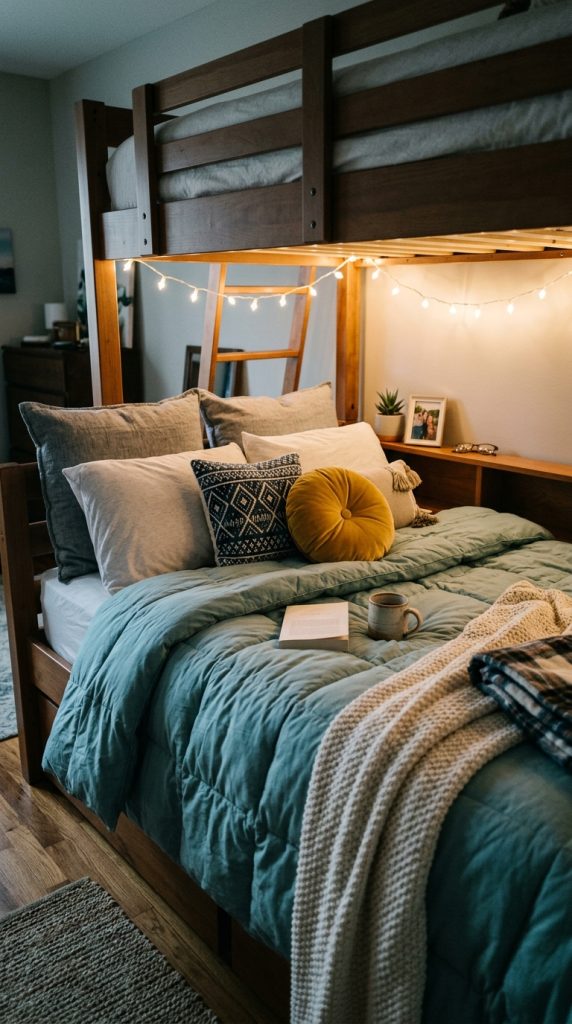 Add Cozy Layered Bedding