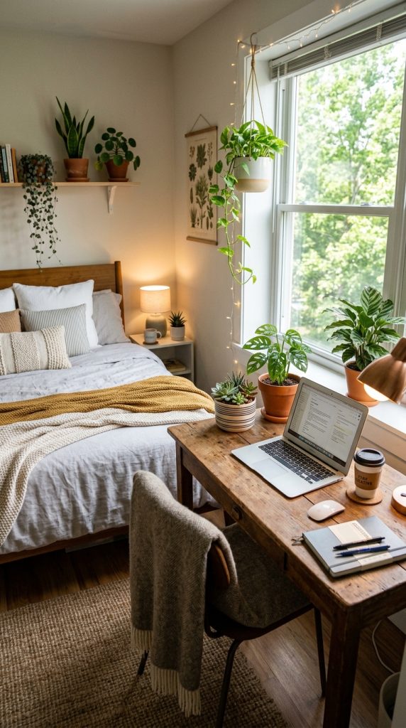 Add Plants for a Fresh Atmosphere