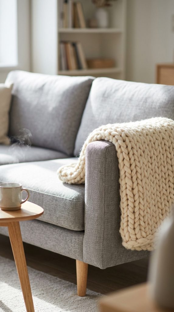Add Soft Throw Blankets