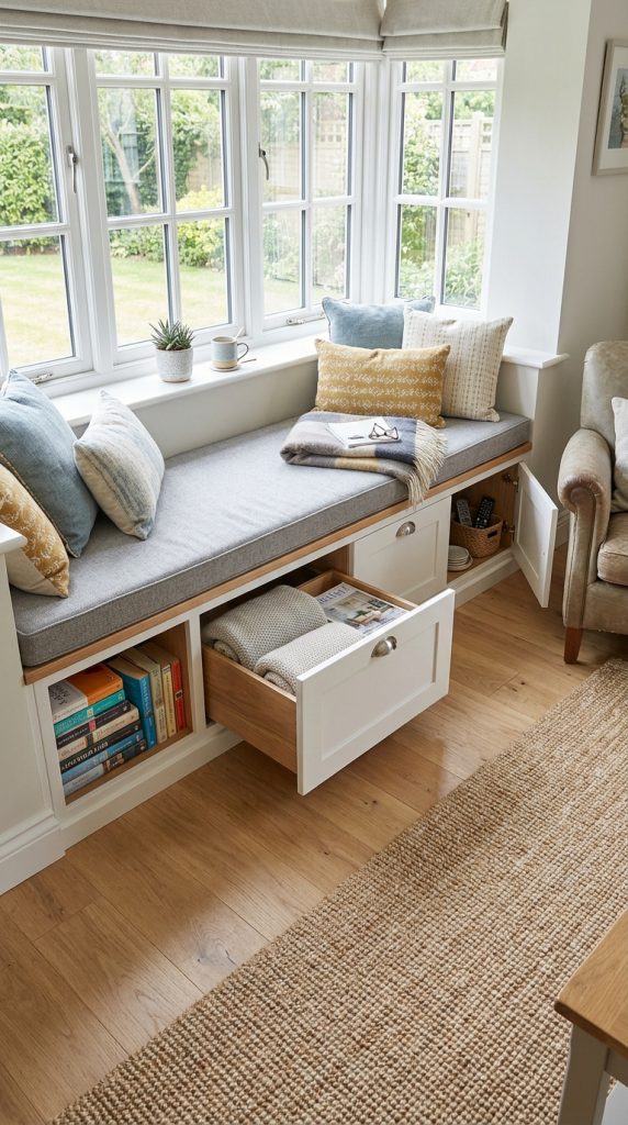 Add Storage Under the Seat