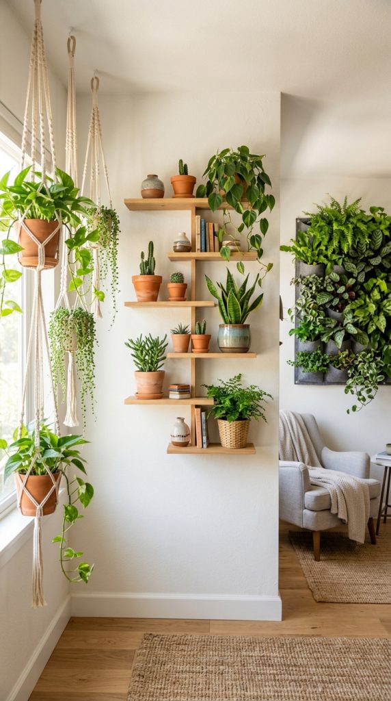 Add Wall-Mounted Plants