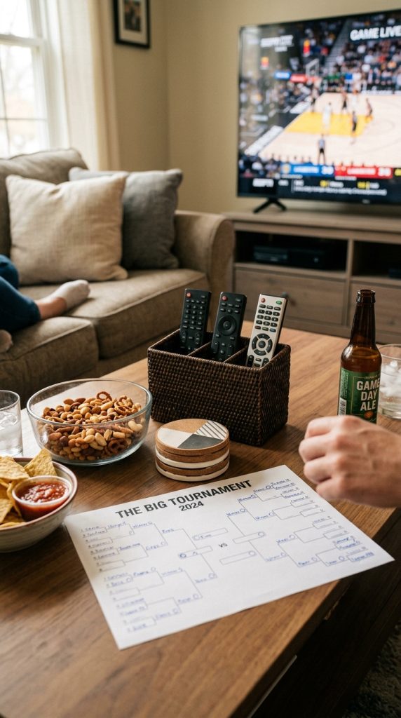 Add a Coffee Table Game Center