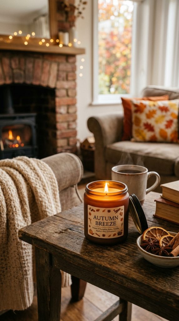 Add a Fall-Scented Candle