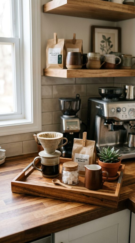 Add a Wooden Tray