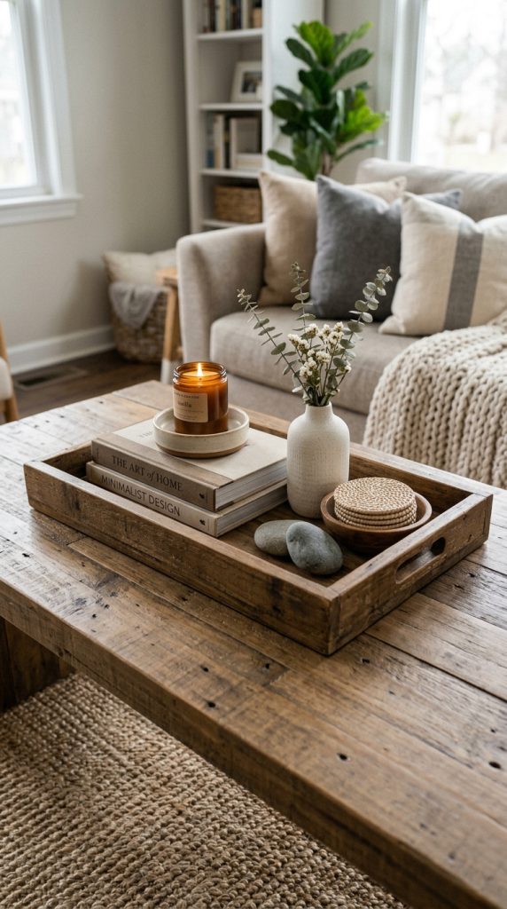 Add a Wooden Tray
