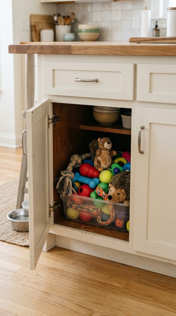 Built-In Cabinet Toy Zone