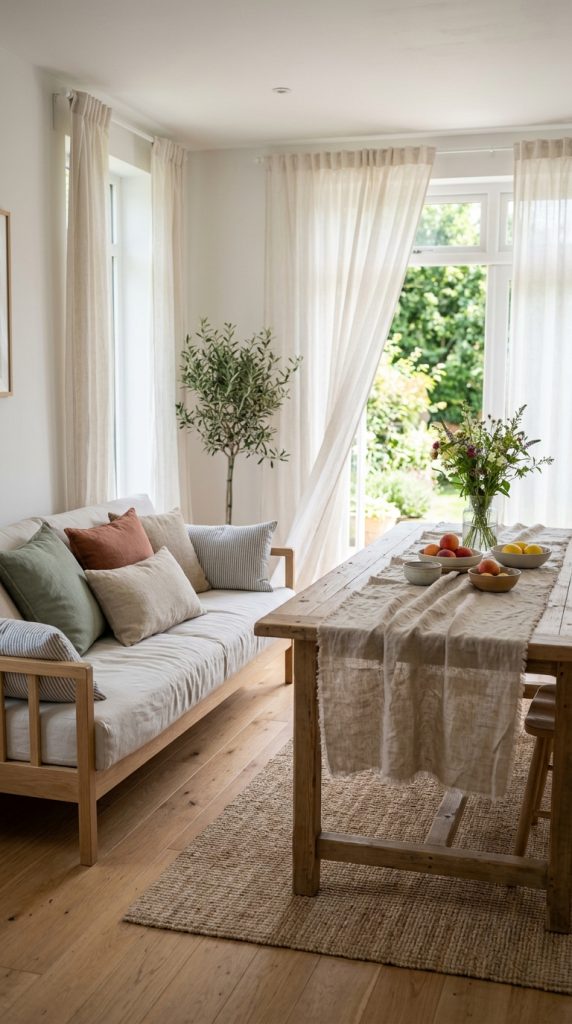 Choose Light Linen Textiles