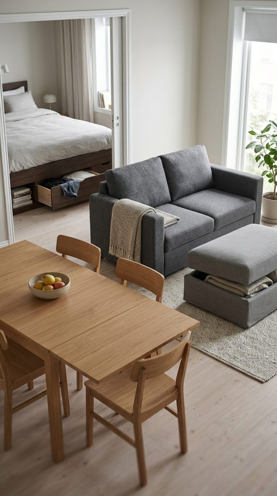 Choose Multi-Functional Furniture