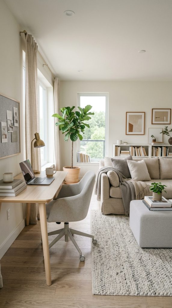 Choose Neutral and Calming Colors