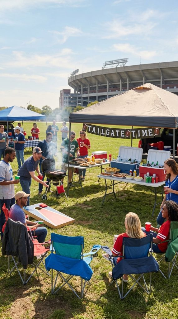  Create a Backyard Tailgate Area