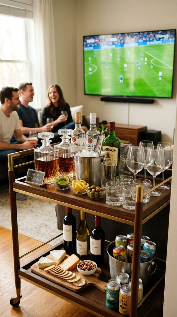 Create a Beverage Bar Cart