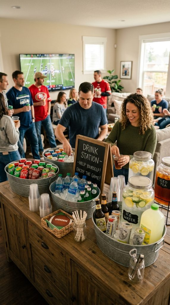 Create a Beverage Corner