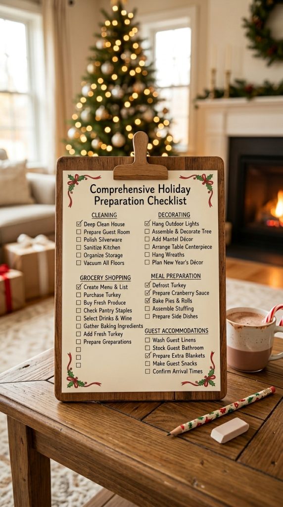  Create a Detailed Hosting Checklist