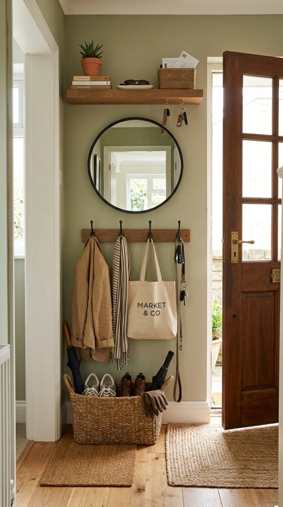Create a Functional Entryway Wall