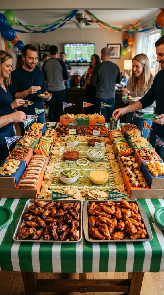 Create a Game-Day Snack Stadium