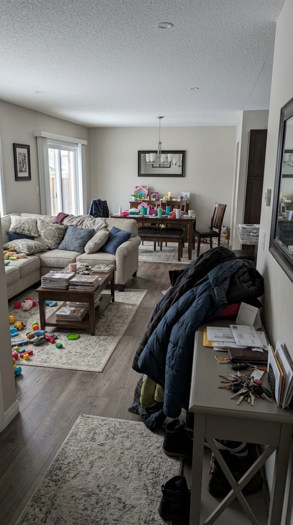 Declutter Main Gathering Areas